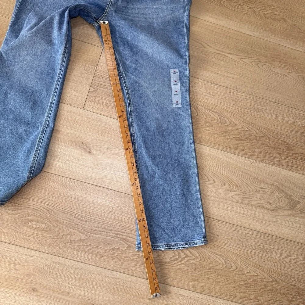 Old Navy Extra High-Rise Kicker Boot-Cut Secret-Slim Pockets Lot Of 2 SZ 18 NWT - Picture 12 of 15